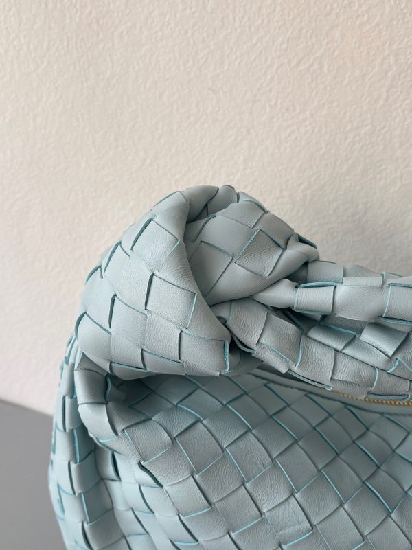 Réplique Sac Adolescent Bottega Veneta BV Jodie en Bleu Sarcelle Lavé – Image 4