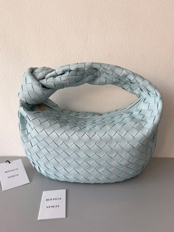 Réplique Sac Adolescent Bottega Veneta BV Jodie en Bleu Sarcelle Lavé – Image 3