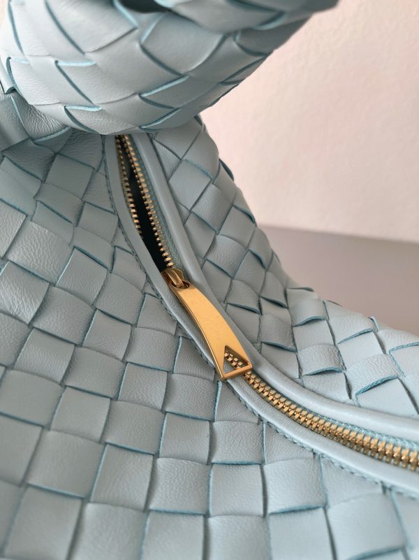 Réplique Sac Adolescent Bottega Veneta BV Jodie en Bleu Sarcelle Lavé – Image 2