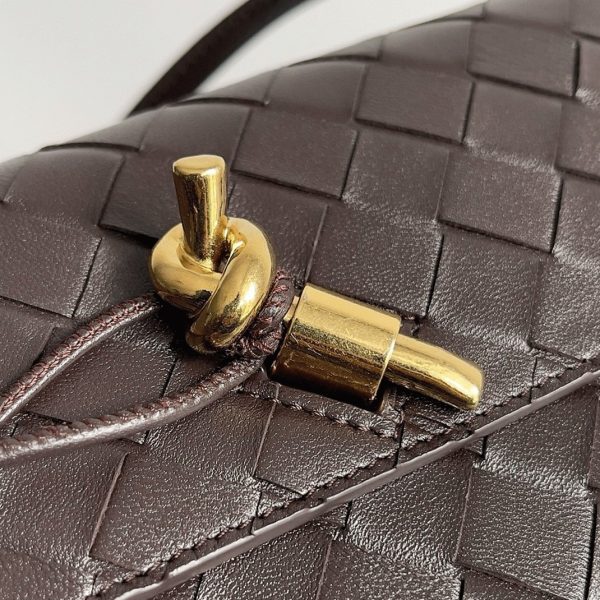 Réplique mini sac Bottega Veneta Andiamo Cross-Body en Fondant – Image 4