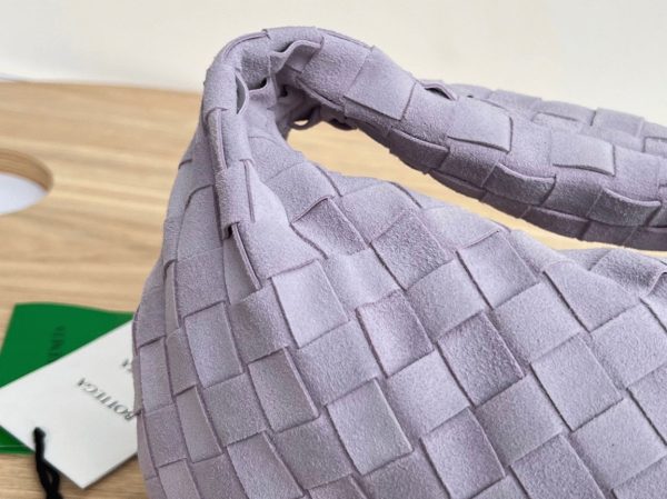 Réplique Mini Sac Bottega Veneta BV Jodie en Lilas – Image 7