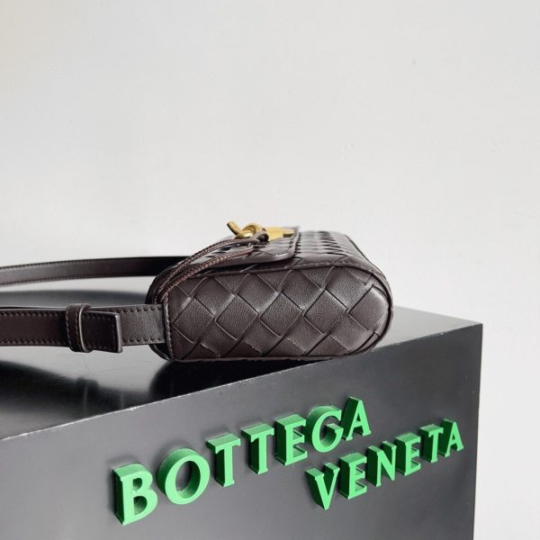 Réplique mini sac Bottega Veneta Andiamo Cross-Body en Fondant – Image 2
