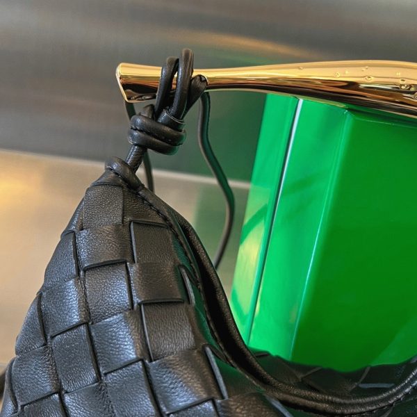Faux mini sac Bottega Veneta Sardine en Noir – Image 8