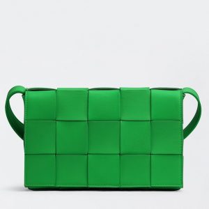 Réplique du sac Bottega Veneta Cassette en Parakeet