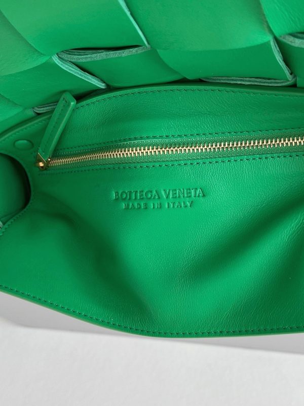Contrefaçon Sac Bottega Veneta Cassette à Franges en Perruche – Image 5