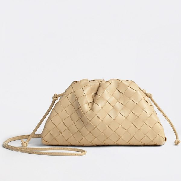 Contrefaçon Mini Pochette Bottega Veneta avec Sangle en Bouillie