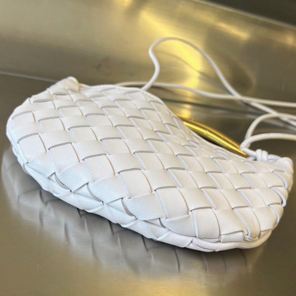 Contrefaçon mini sac Bottega Veneta Sardine en Blanc – Image 8