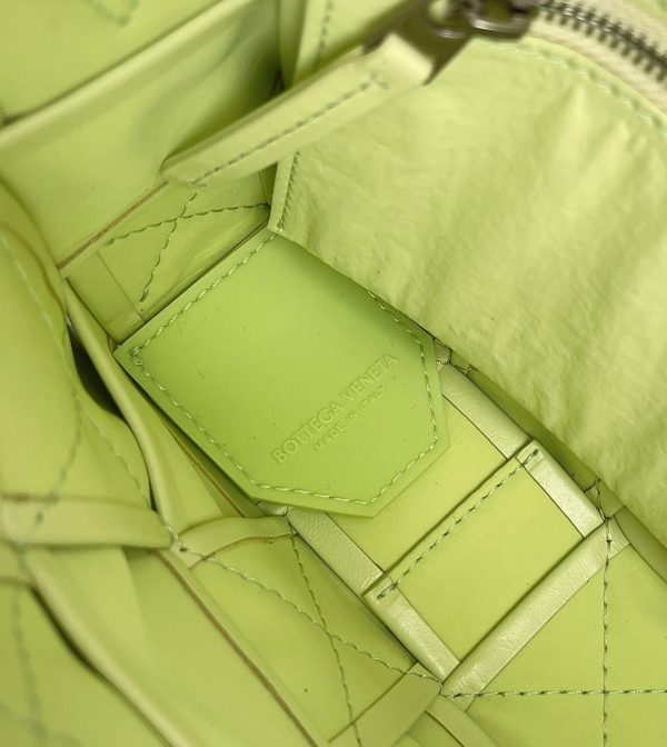 Réplique Sac Bottega Veneta Cassette en Jaune Lavé – Image 5
