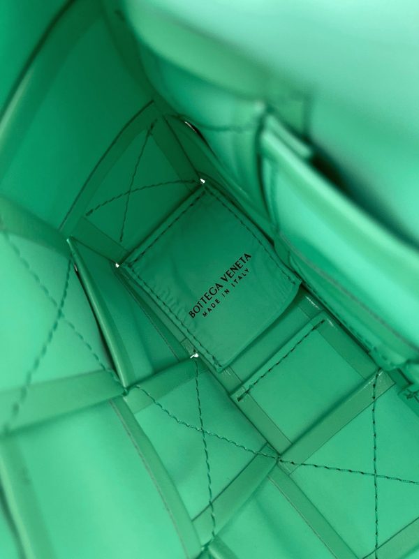 Contrefaçon Sac Bottega Veneta Cassette en Fontaine – Image 7