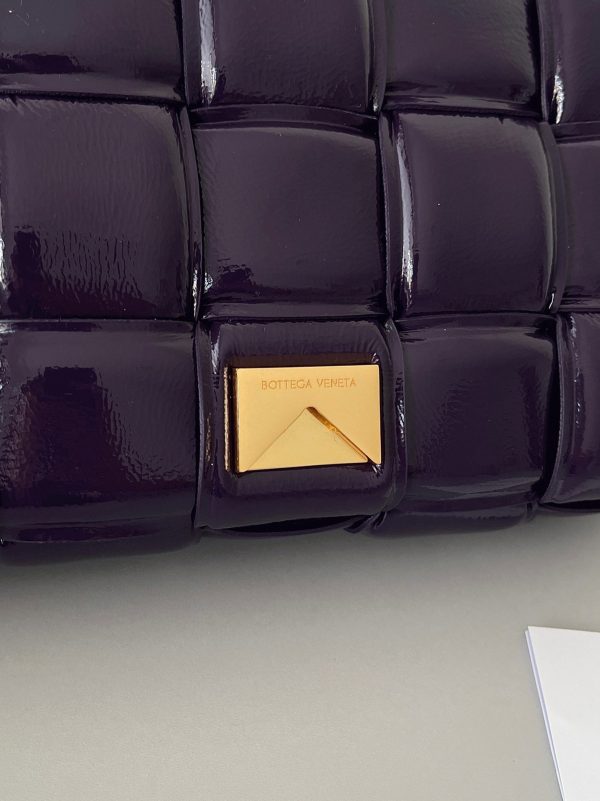 Réplique Sac Bottega Veneta Padded Cassette en Violet – Image 10