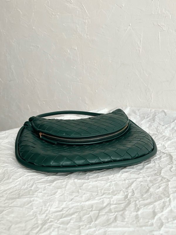 Réplique sac Bottega Veneta Gemelli moyen en Vert Émeraude – Image 2