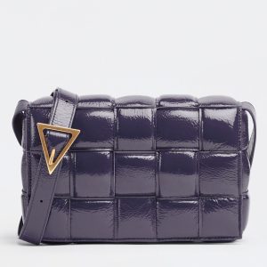 Réplique Sac Bottega Veneta Padded Cassette en Violet