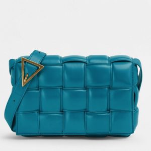 Fausse Bottega Veneta Padded Cassette en Mallard