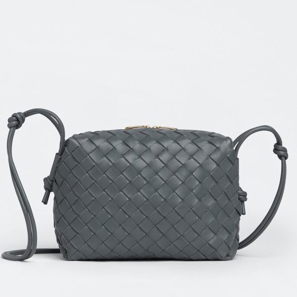 Réplique Petit Sac Bottega Veneta Loop en Gris