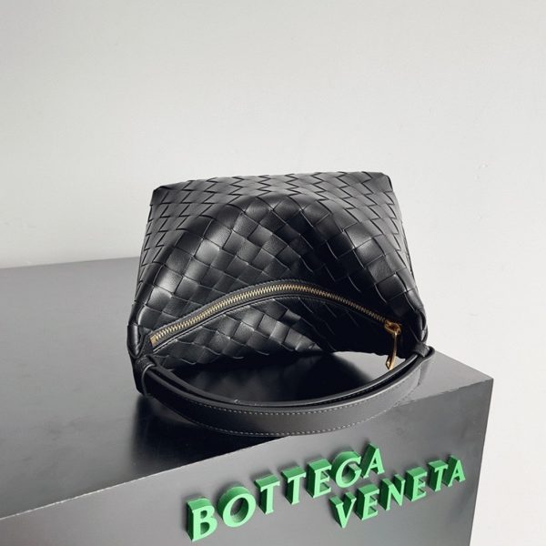Contrefaçon Bottega Veneta Mini Wallace Bag en Noir – Image 10