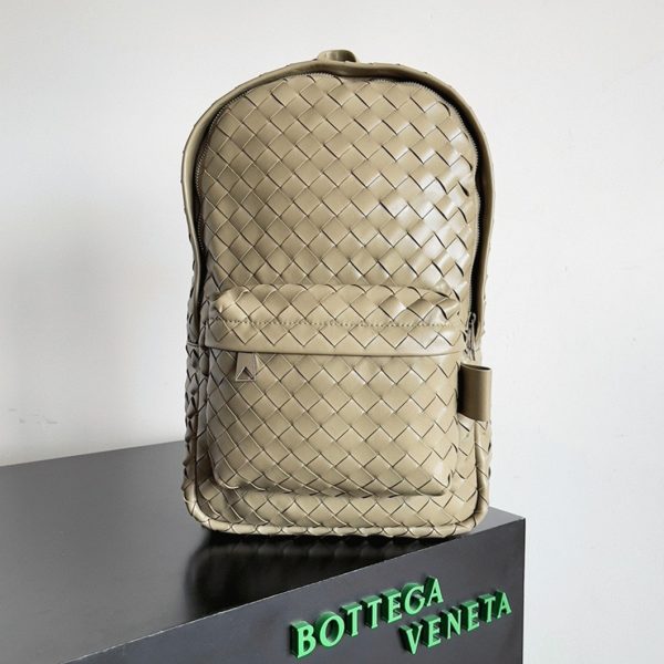 Contrefaçon Bottega Veneta Small Backpack en Taupe – Image 3