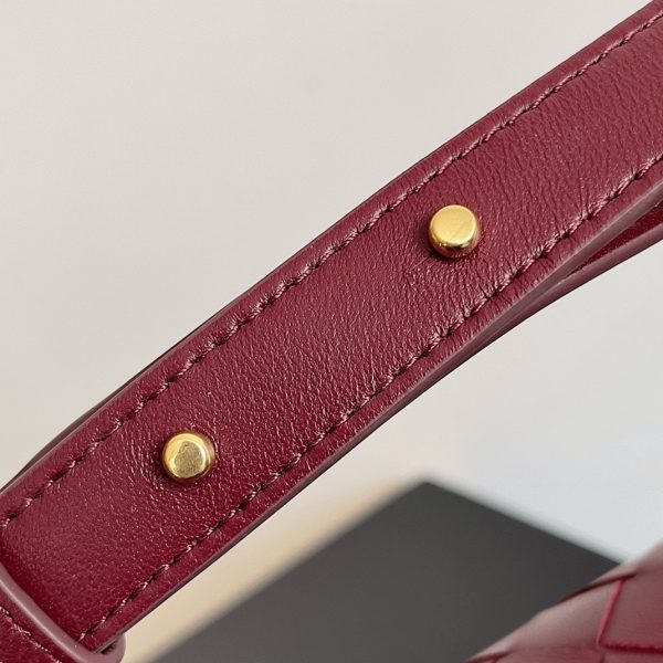 Faux mini sac Bottega Veneta Andiamo Cross-Body en Fondant – Image 4