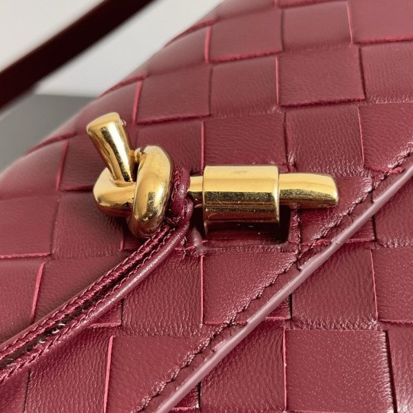 Faux mini sac Bottega Veneta Andiamo Cross-Body en Fondant – Image 3