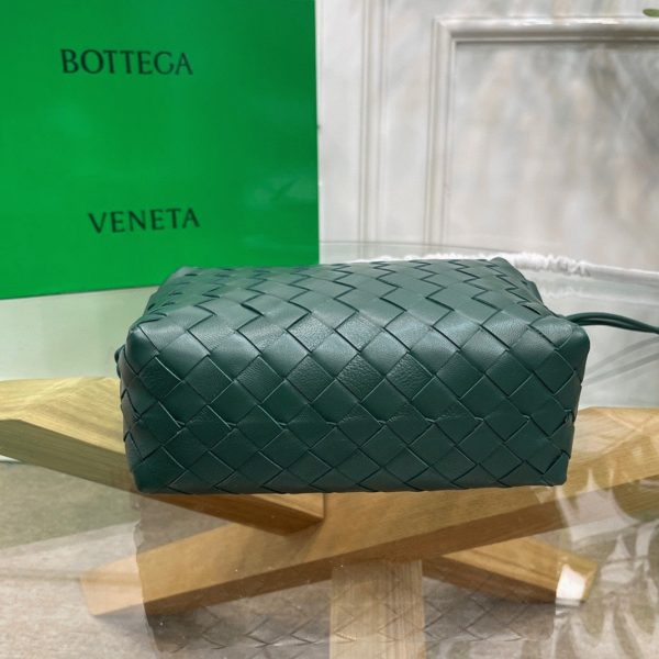Contrefaçon Petit Sac Bottega Veneta Loop en Raintree – Image 8