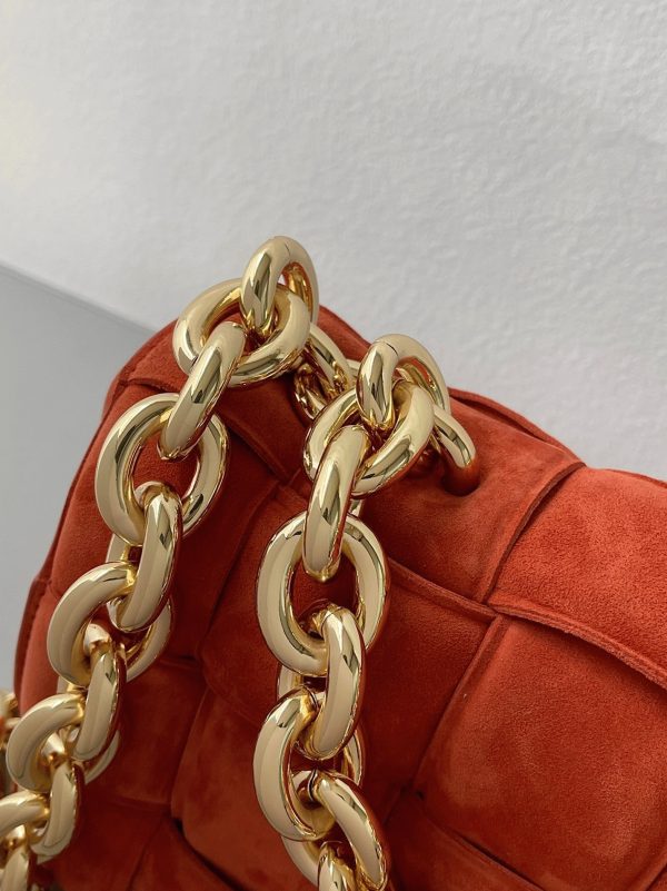 Fausse Bottega Veneta Chain Cassette en Maple – Image 6