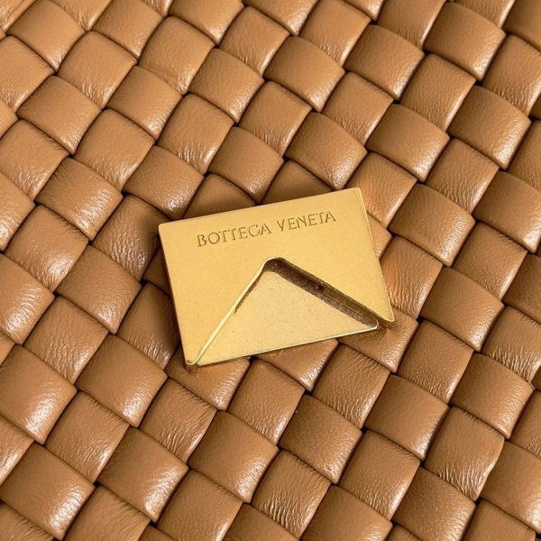 Réplique Bottega Veneta Cobble Small Bag en Caramel – Image 10