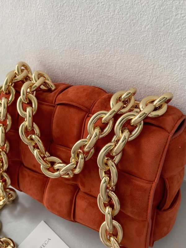Fausse Bottega Veneta Chain Cassette en Maple – Image 5
