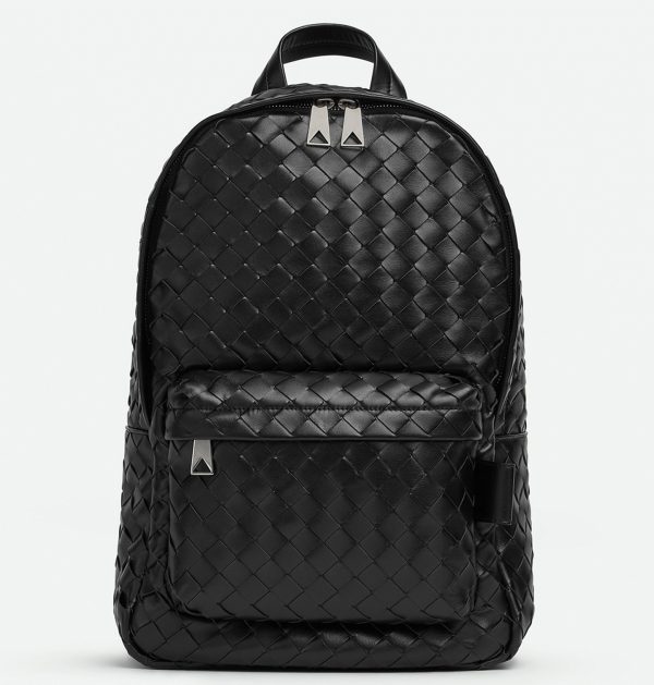 Fausse Bottega Veneta Small Backpack en Noir