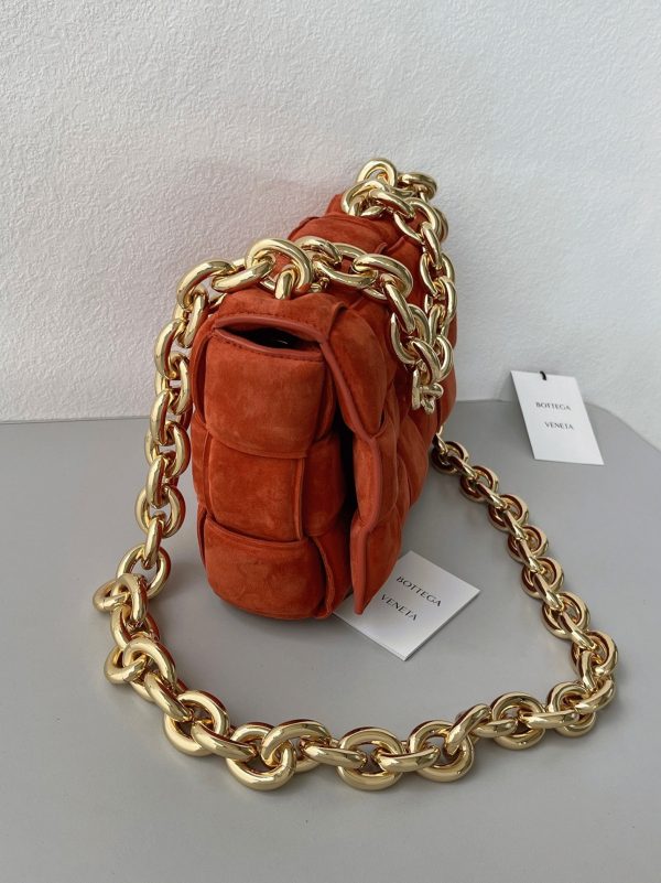Fausse Bottega Veneta Chain Cassette en Maple – Image 4