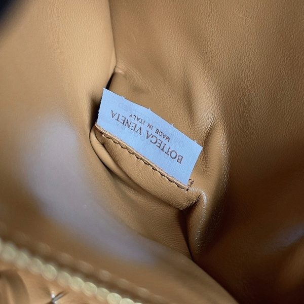 Réplique Bottega Veneta Cobble Small Bag en Caramel – Image 8