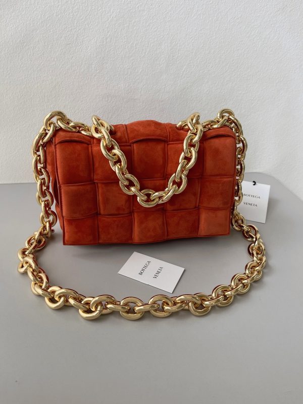 Fausse Bottega Veneta Chain Cassette en Maple – Image 3
