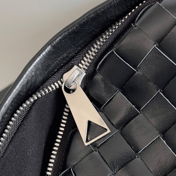Fausse Bottega Veneta Small Backpack en Noir – Image 4