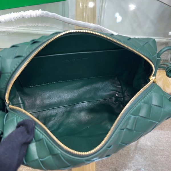 Contrefaçon Petit Sac Bottega Veneta Loop en Raintree – Image 3