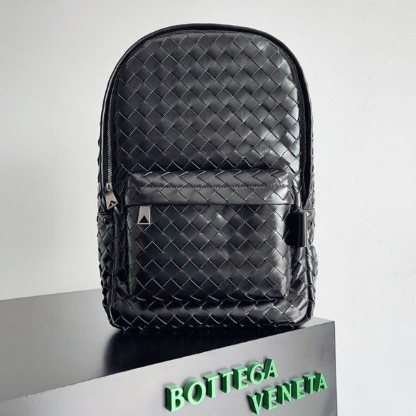 Fausse Bottega Veneta Small Backpack en Noir – Image 7
