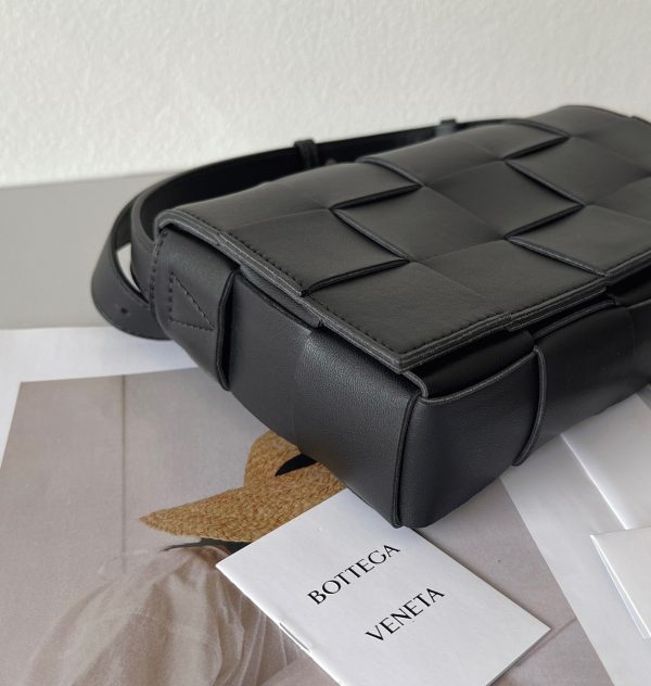 Fausse Bottega Veneta Cassette en noir – Image 8