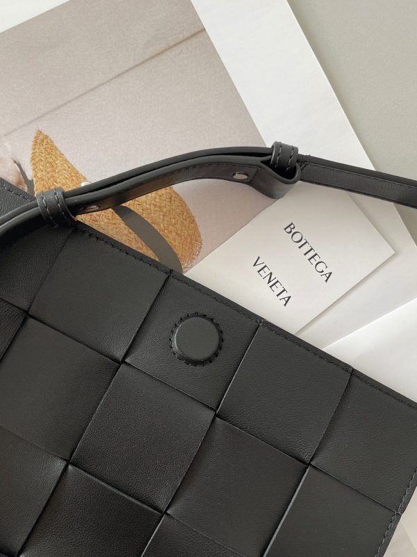Fausse Bottega Veneta Cassette en noir – Image 7