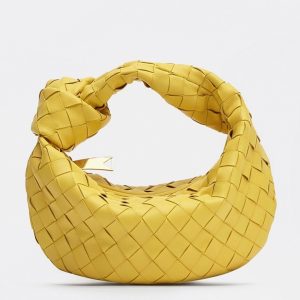 Contrefaçon Mini Sac Bottega Veneta BV Jodie en Jaune