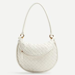 Contrefaçon petit sac Bottega Veneta Gemelli en Blanc