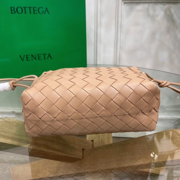 Réplique Petit Sac Bottega Veneta Loop en Amande – Image 9