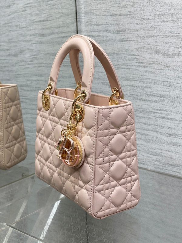 Fausse Petit Sac Lady Dior en rose – Image 3