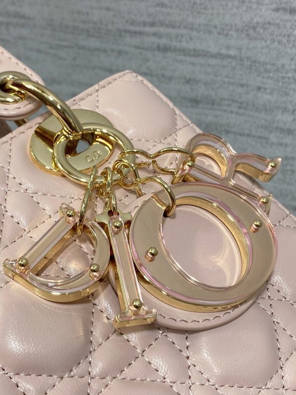 Fausse Petit Sac Lady Dior en rose – Image 5