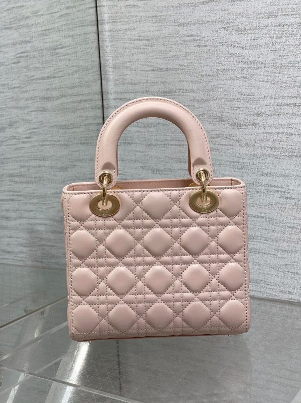Fausse Petit Sac Lady Dior en rose – Image 6