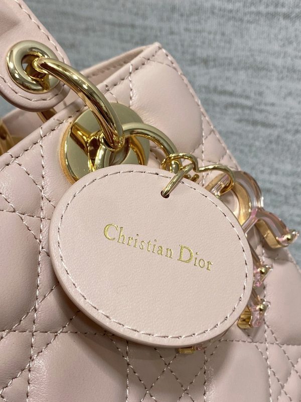 Fausse Petit Sac Lady Dior en rose – Image 7