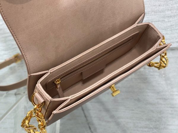 Fausse Sac Dior 30 Montaigne Avenue en veau box rose héritage – Image 2