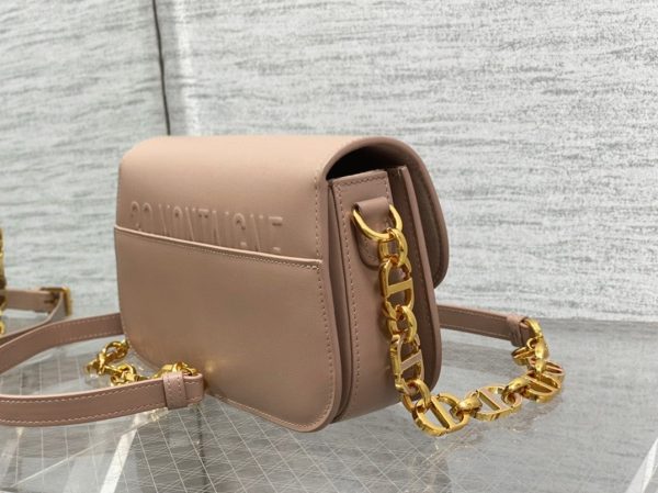 Fausse Sac Dior 30 Montaigne Avenue en veau box rose héritage – Image 3