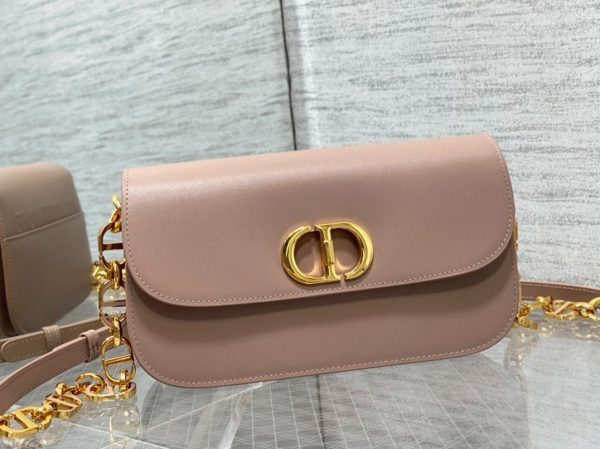 Fausse Sac Dior 30 Montaigne Avenue en veau box rose héritage – Image 7