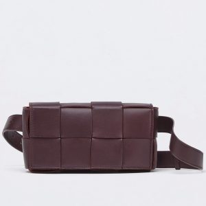 Contrefaçon sac banane Bottega Veneta Cassette en Raisin