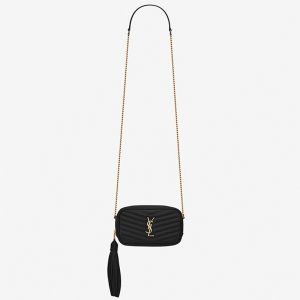 Contrefaçon Sac Saint Laurent Lou Mini en Noir