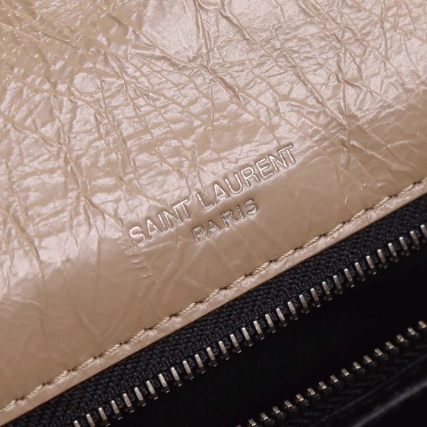 Réplique Sac Saint Laurent Niki Medium à Chaîne en Beige – Image 9