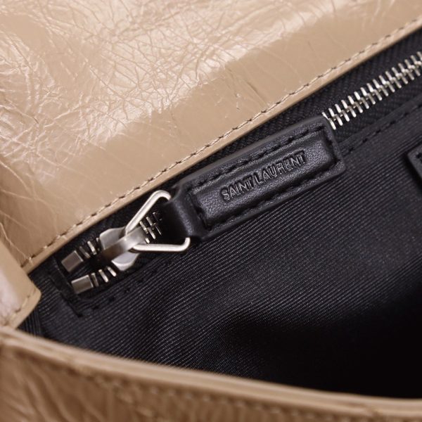 Réplique Sac Saint Laurent Niki Medium à Chaîne en Beige – Image 7