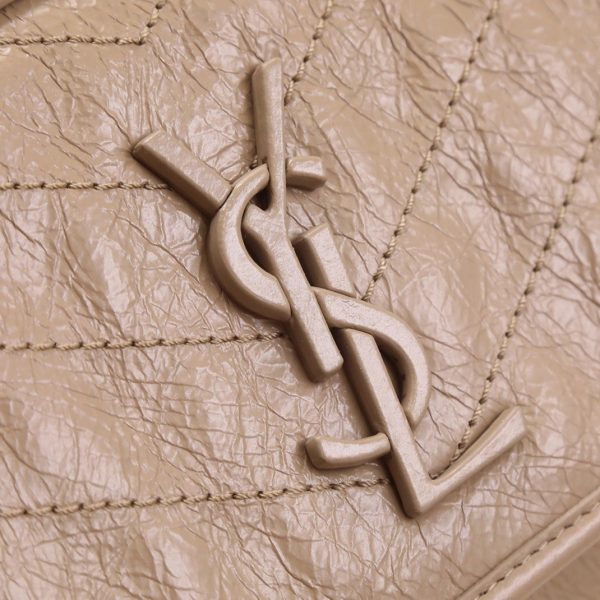 Réplique Sac Saint Laurent Niki Medium à Chaîne en Beige – Image 6